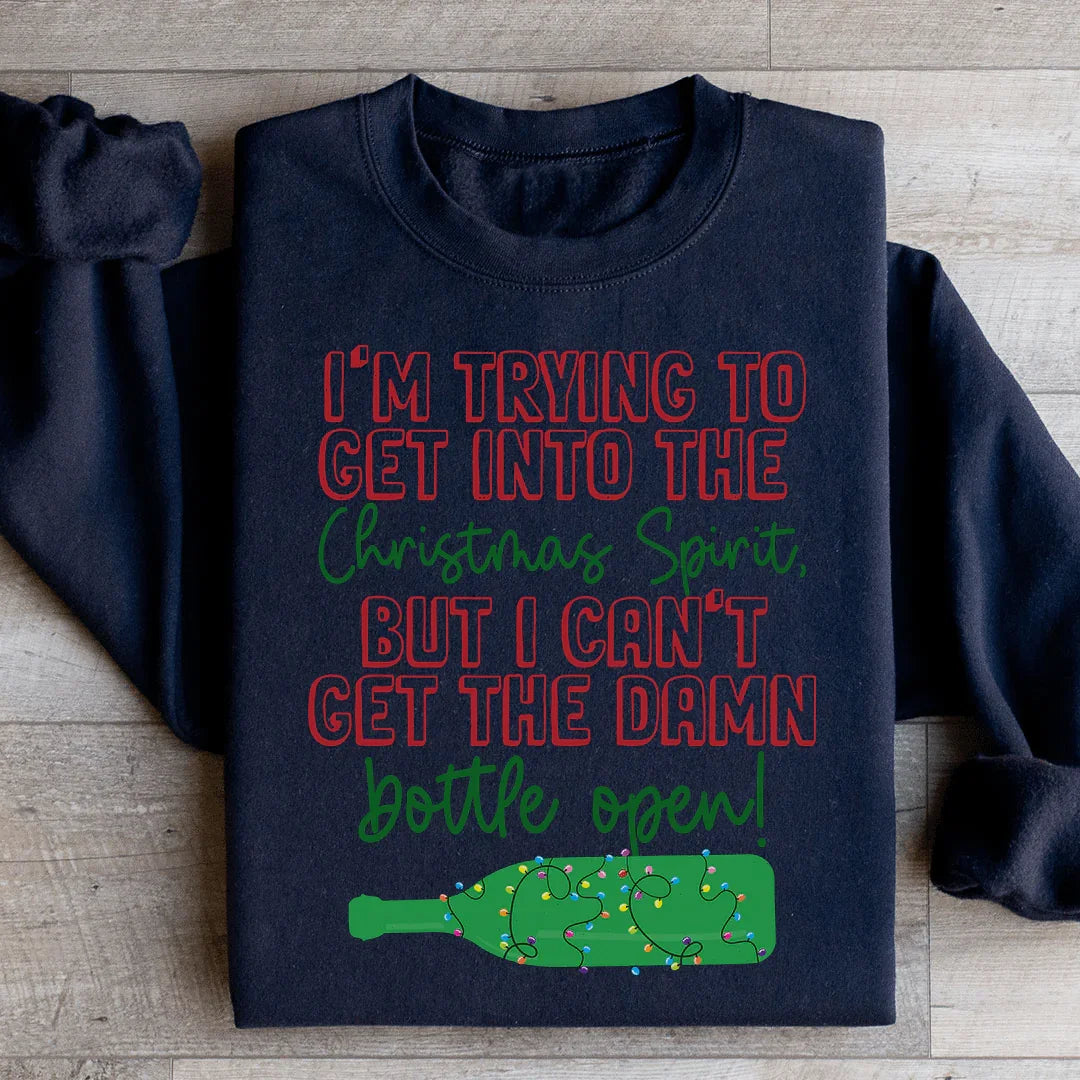 I'm Trying To Get Into The Christmas Spirit Sweatshirt product image 2