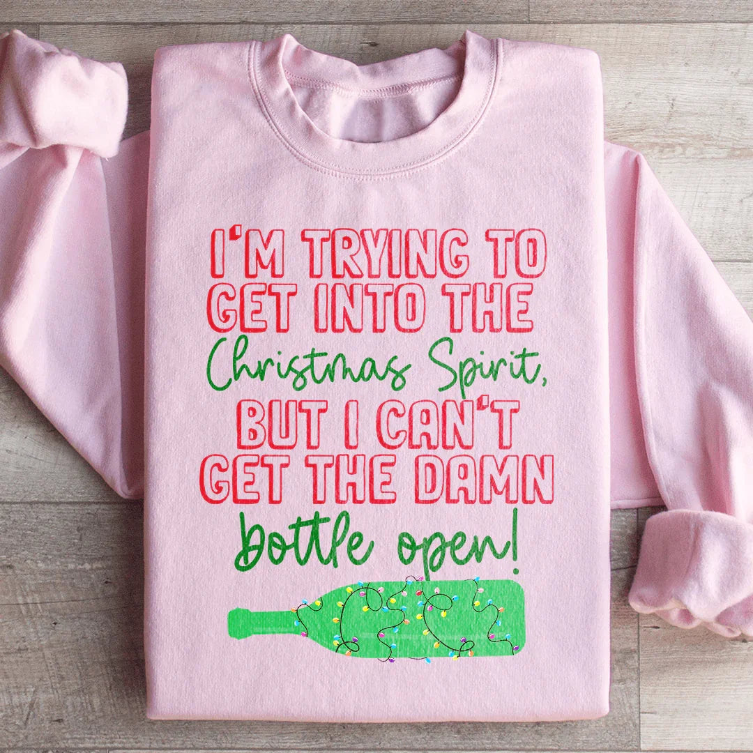 I'm Trying To Get Into The Christmas Spirit Sweatshirt product image 3