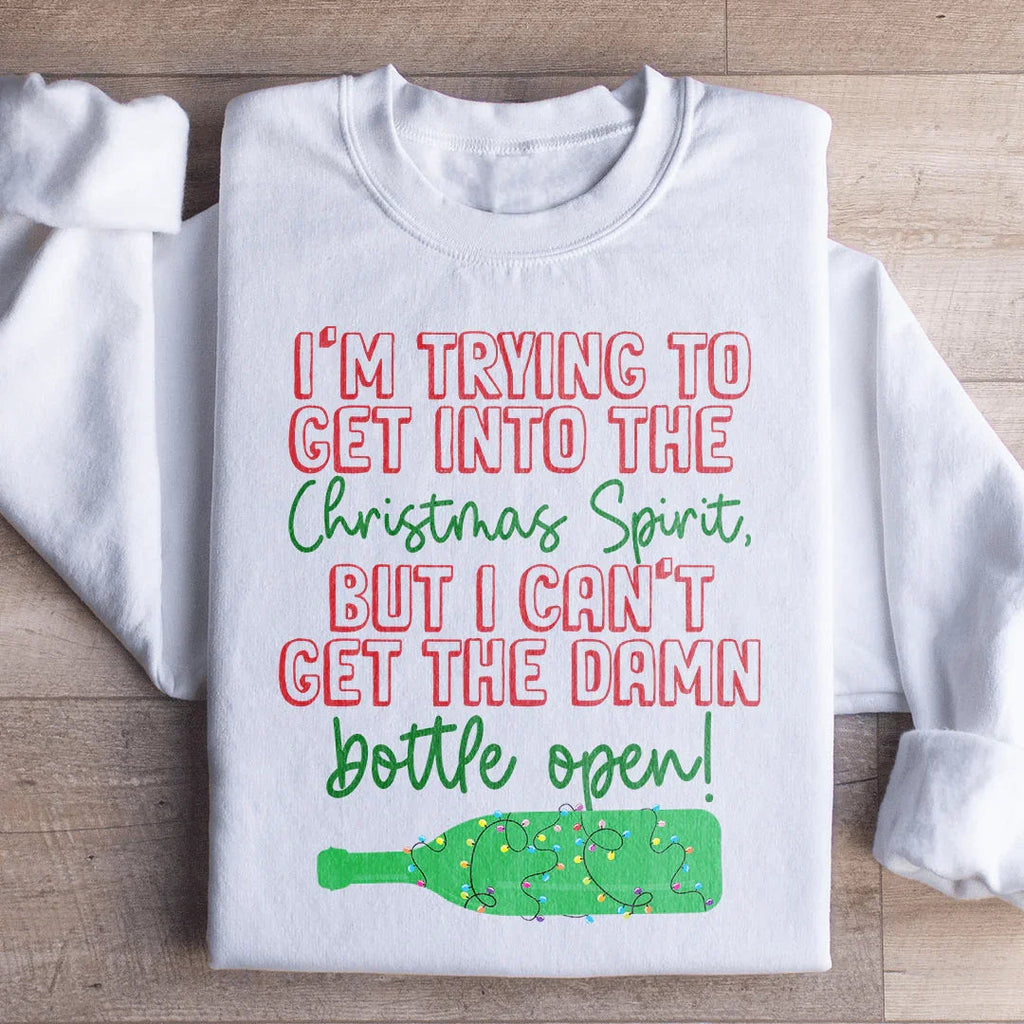 I'm Trying To Get Into The Christmas Spirit Sweatshirt product image 1