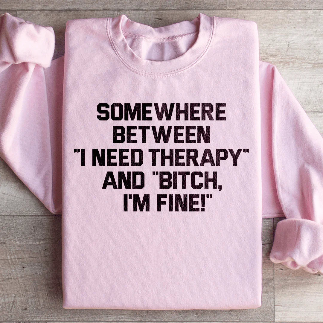I Need Therapy Sweatshirt product image 4