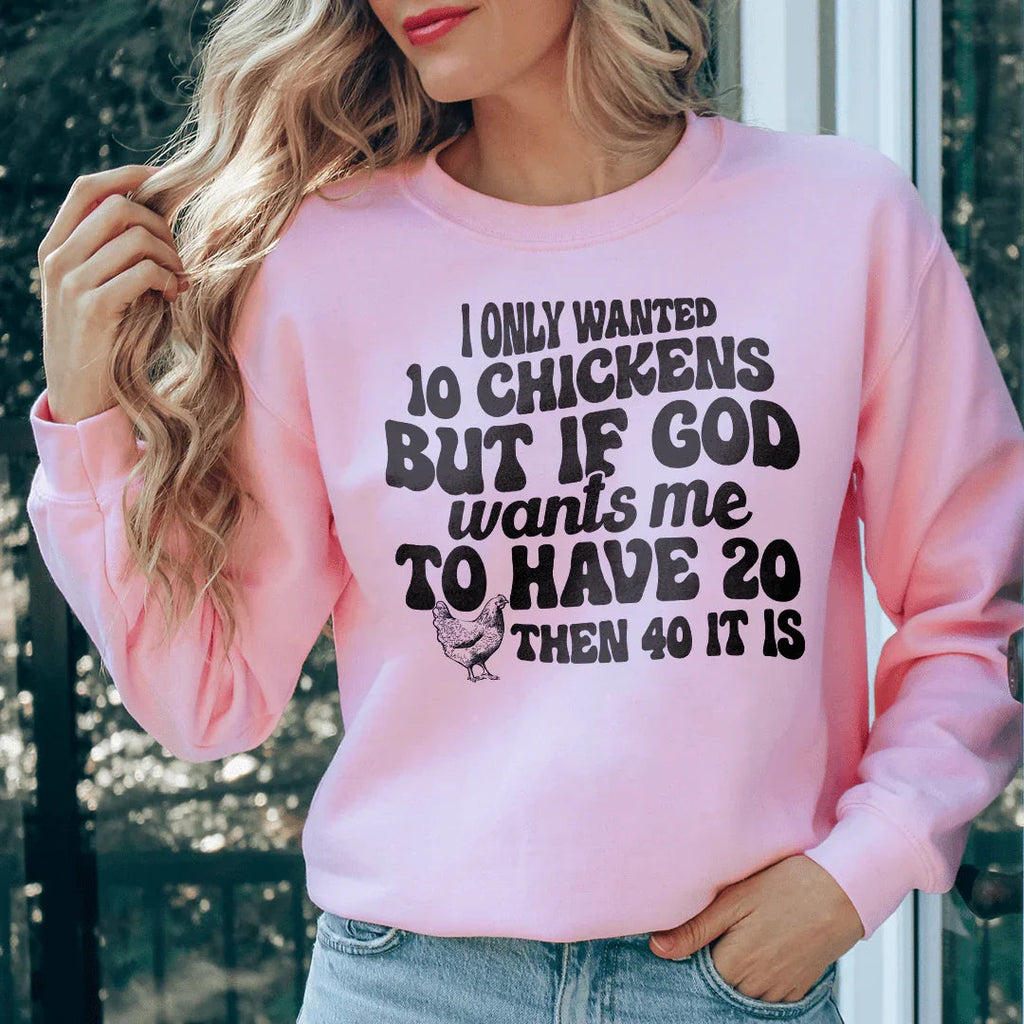 I Only Wanted 10 Chickens Tee product image 2