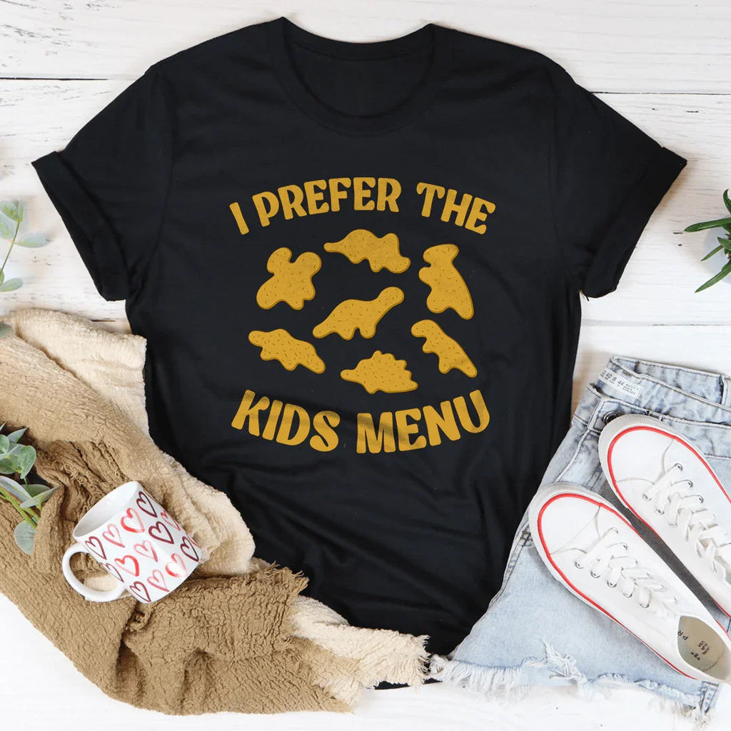I Prefer The Kids Menu Tee product image 3