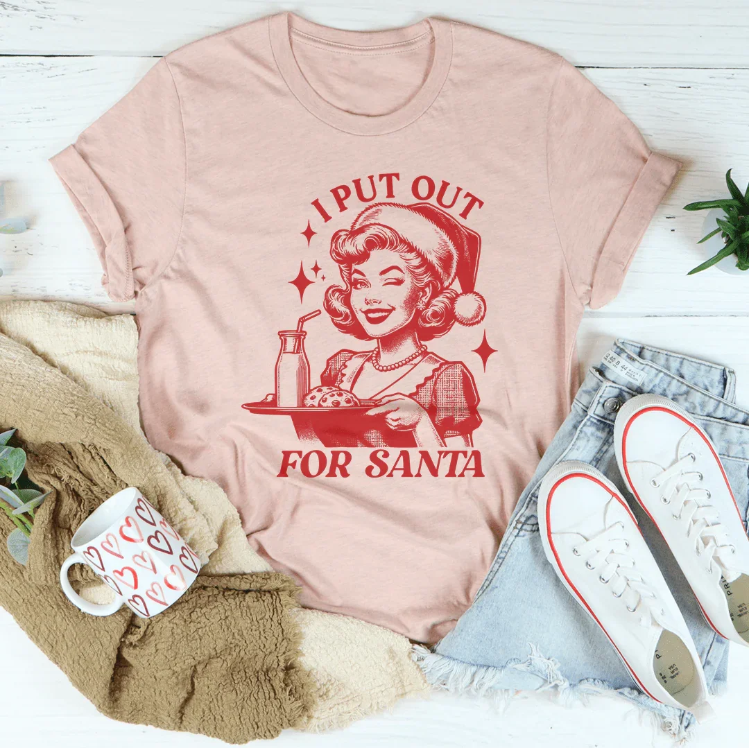 I Put Out For Santa Tee product image 4