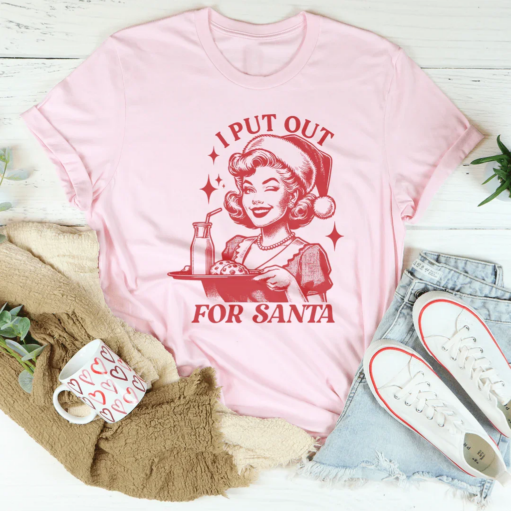 I Put Out For Santa Tee product image 1