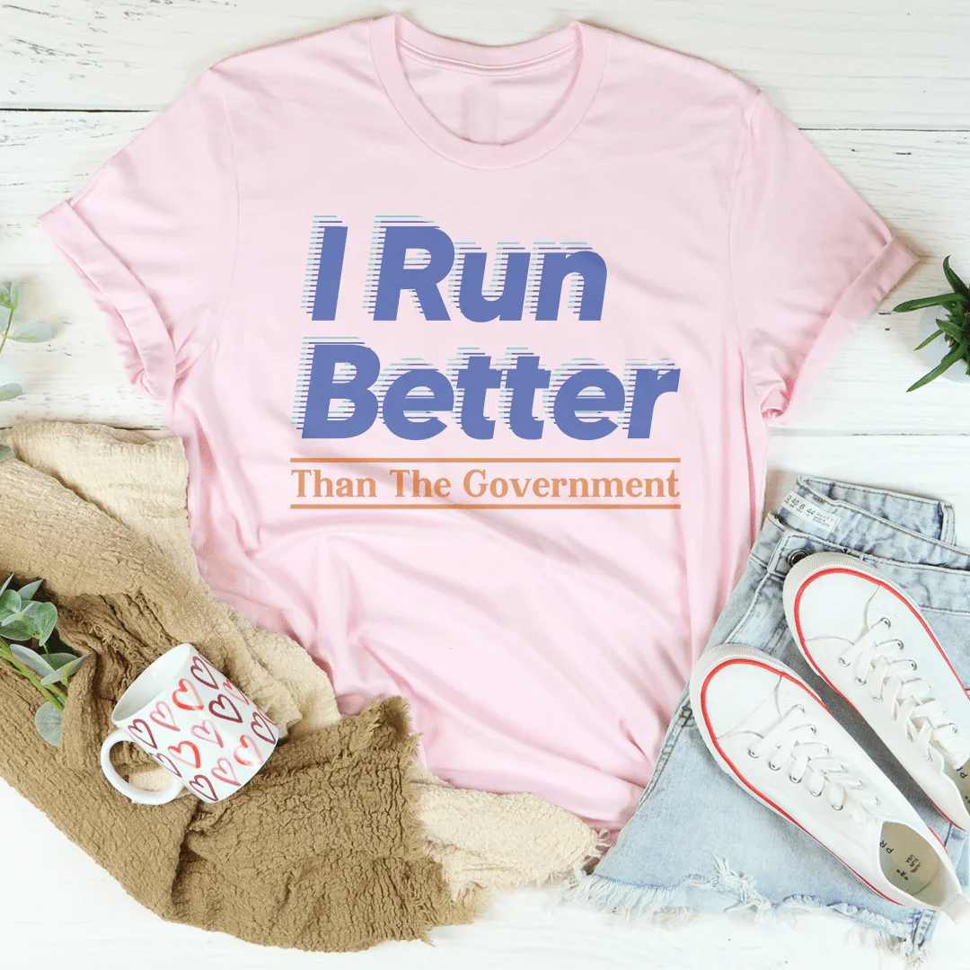 Sassy Political Humor Top – "I Run Better Than The product image 2