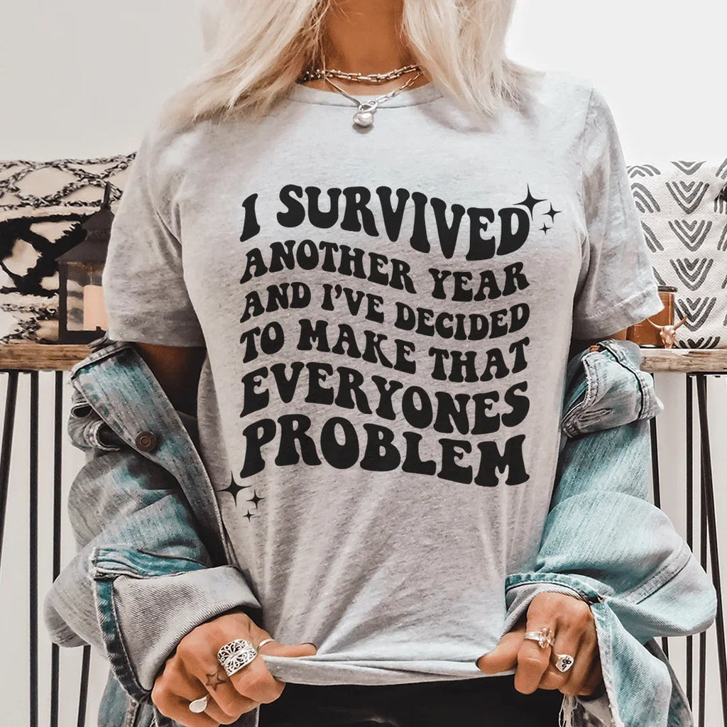 I Survived Another Year Tee product image 1