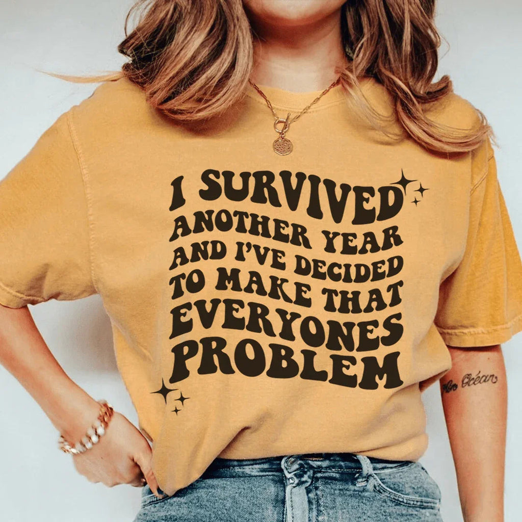 I Survived Another Year Tee product image 3