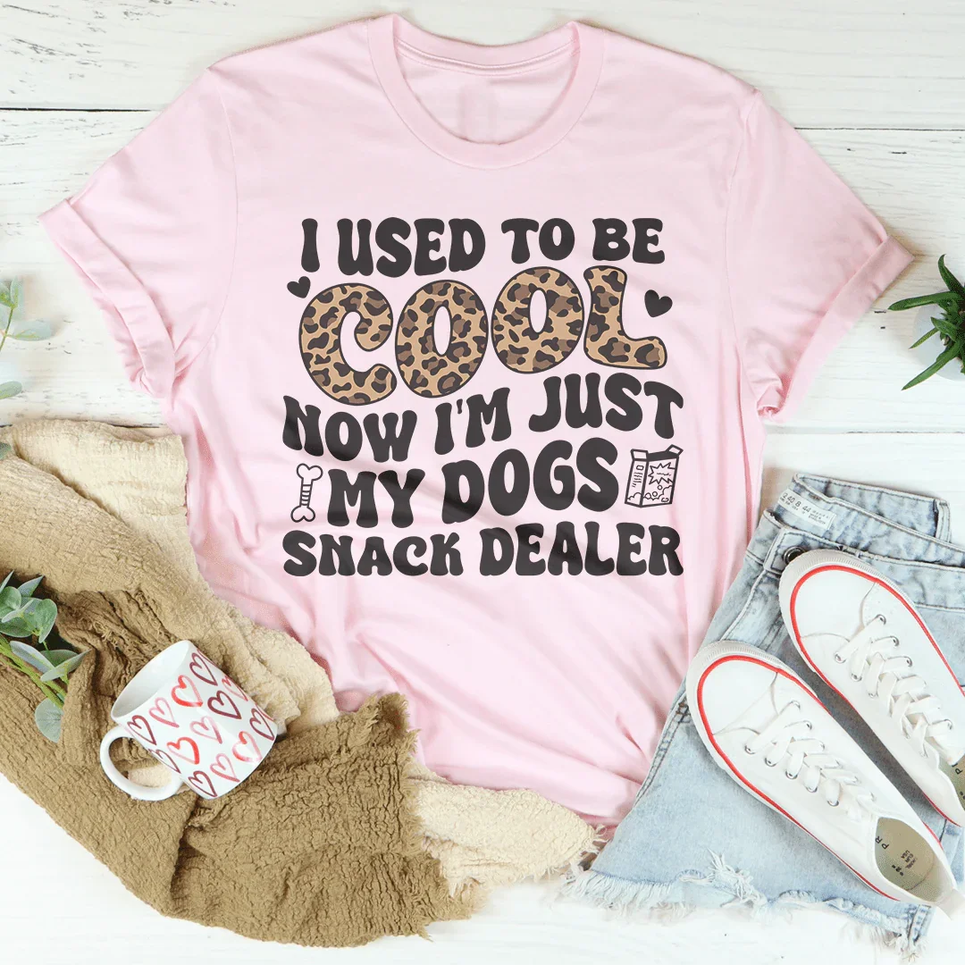 Dog Mom Funny Leopard Graphic T-Shirt – \"I Used To Be product image 4