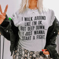I Walk Around Like I'm Ok Tee product image 1