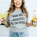 I Want Abs Tee product image 1