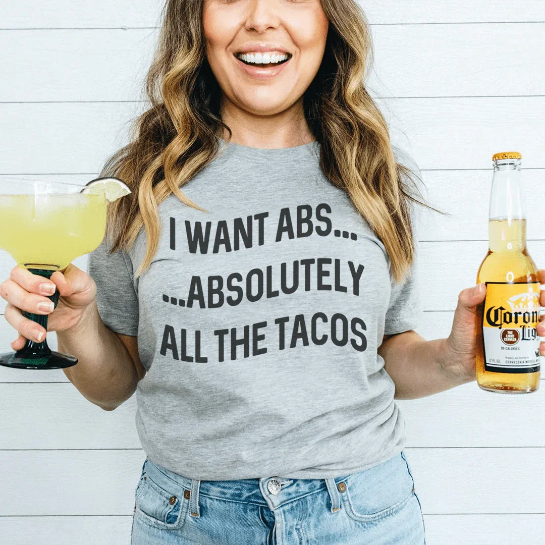I Want Abs Tee product image 1