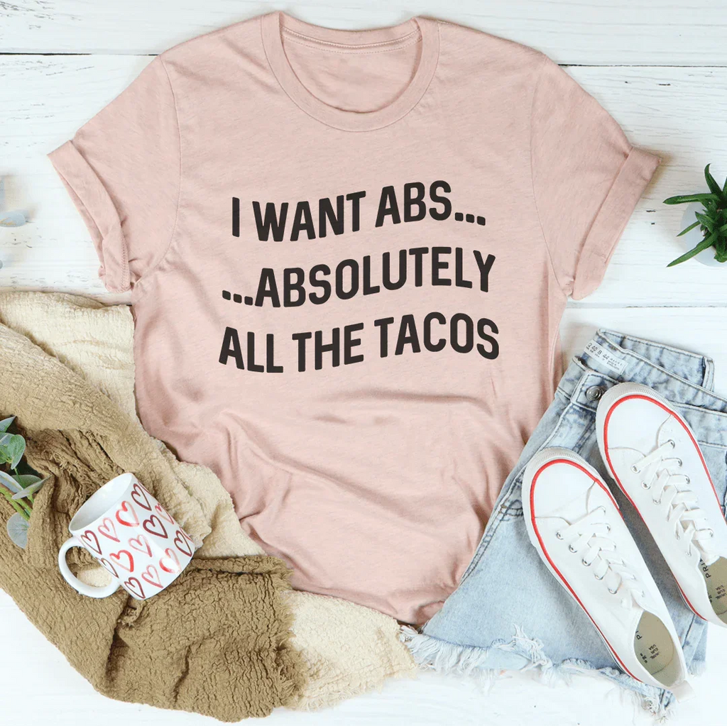I Want Abs Tee product image 2