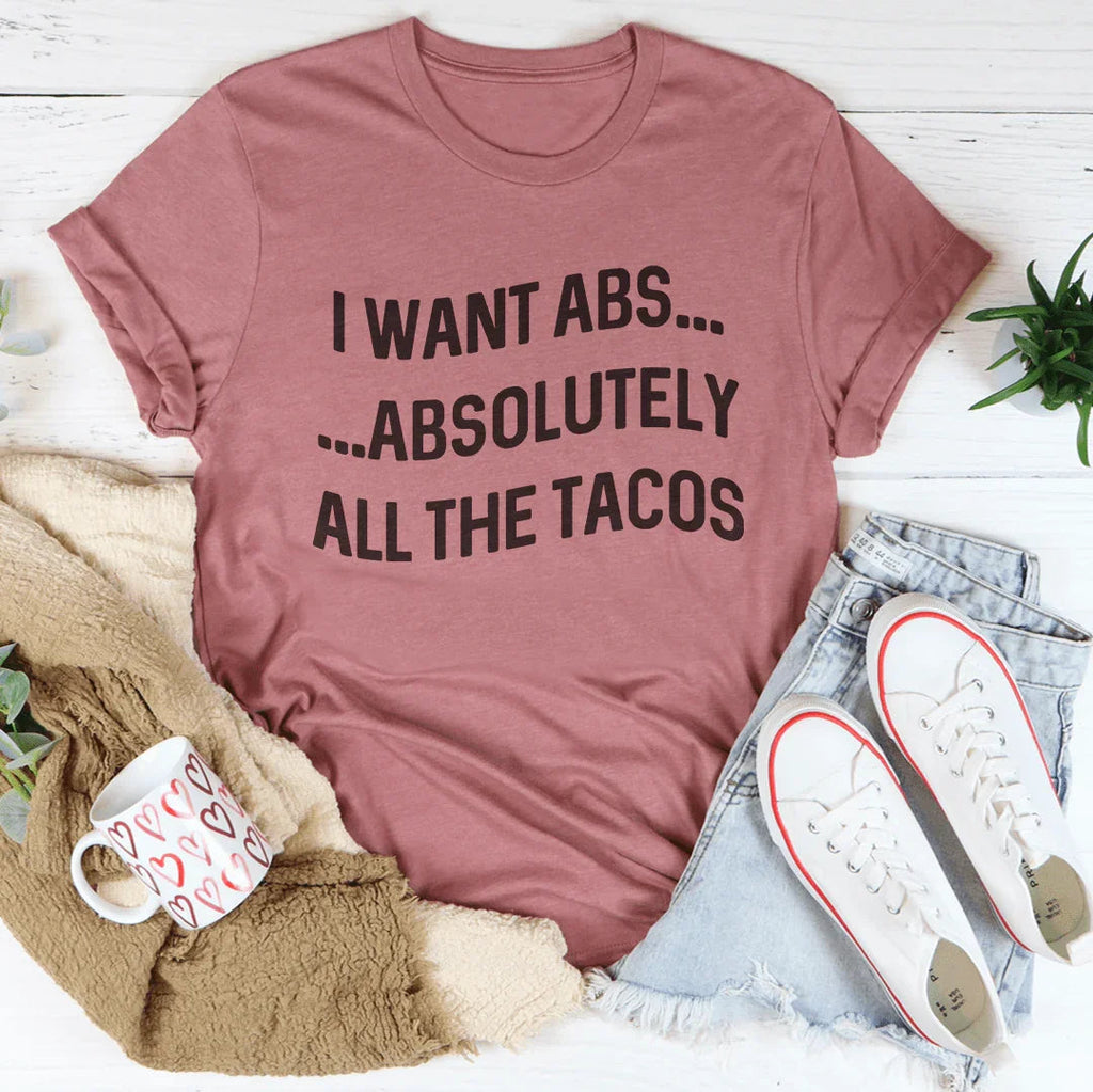 I Want Abs Tee product image 4