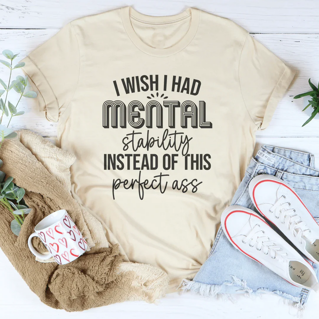 Body Confidence Graphic Tee – "I Wish I Had Mental product image 1
