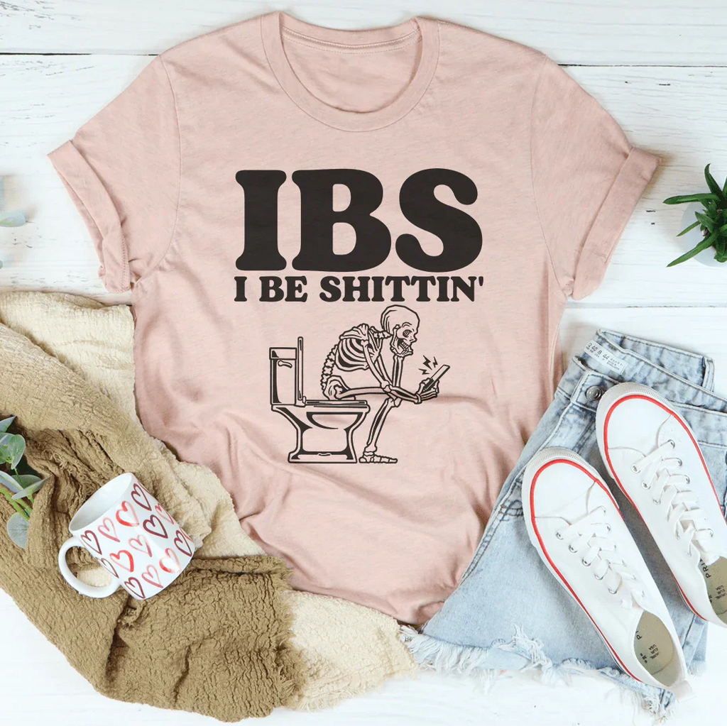 Relatable Digestive Humor Top – "IBS I Be Shittin" Graphic product image 2