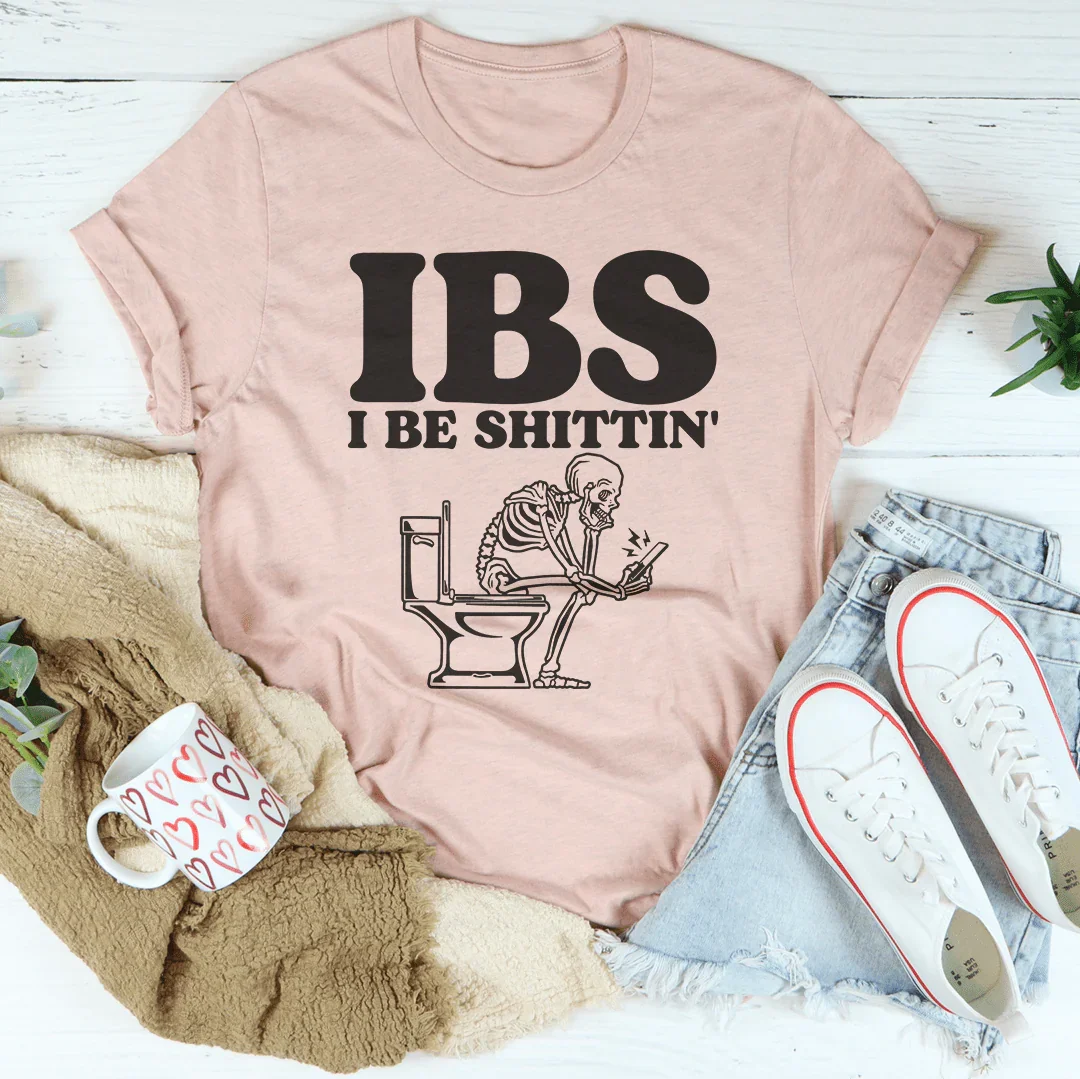 Relatable Digestive Humor Top – "IBS I Be Shittin" Graphic product image 2