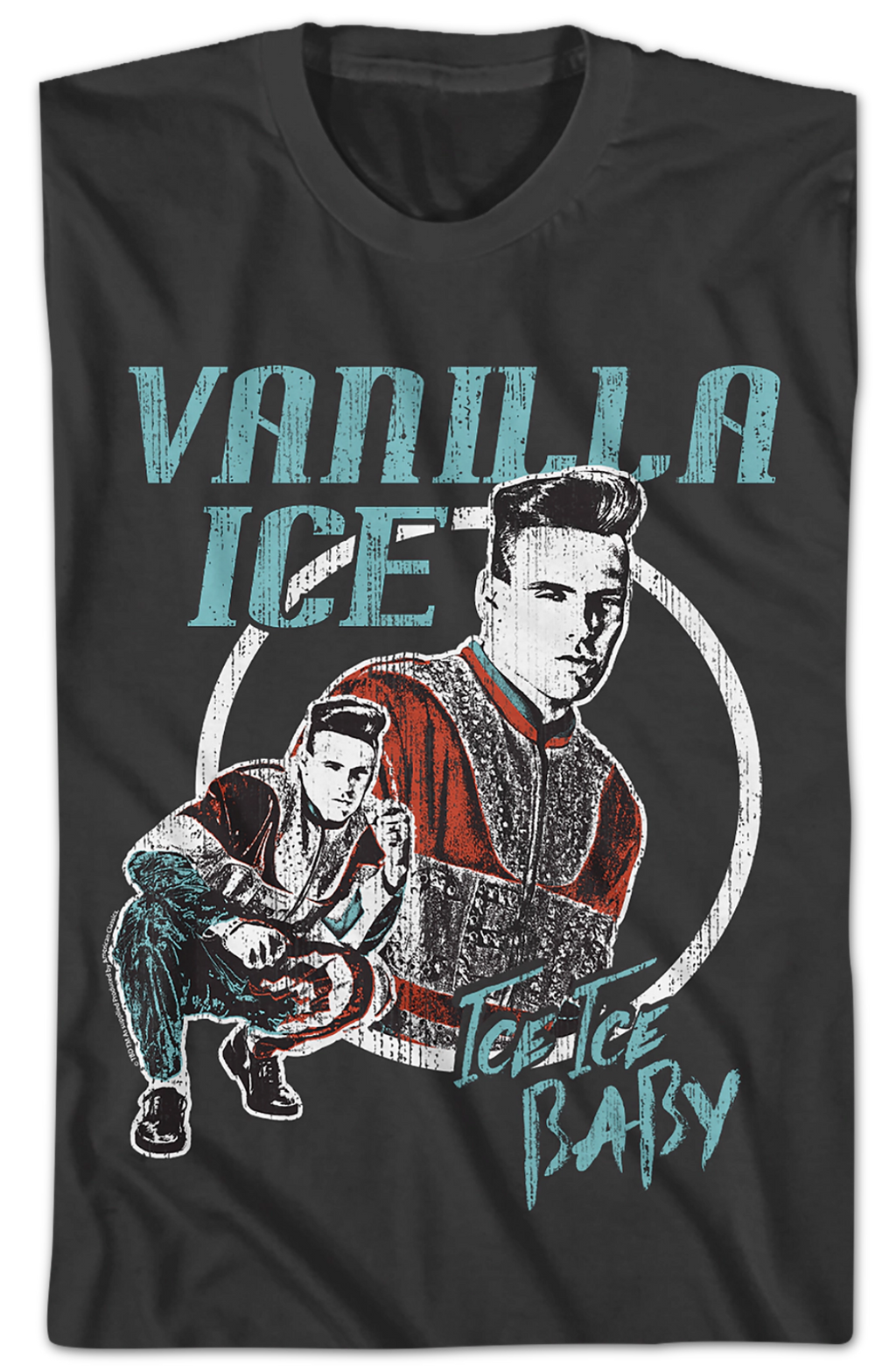 Ice Baby Collage Vanilla T-Shirt product image 2