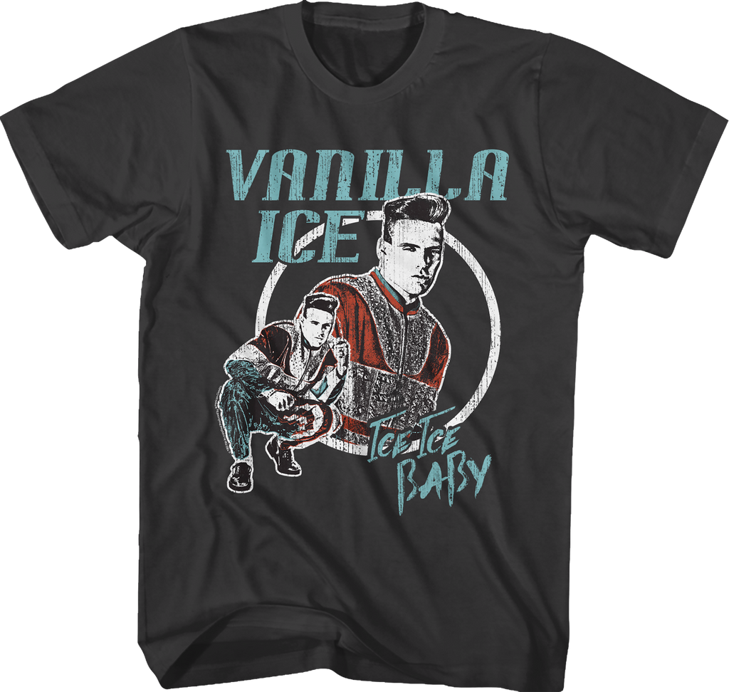 Ice Baby Collage Vanilla T-Shirt product image 1