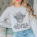 Id Much Rather Be Around Cows All Day Instead Of People product image 1
