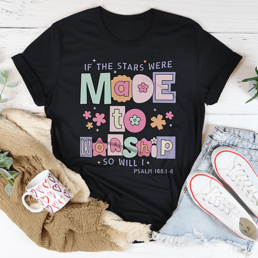 if The Stars Were Made To Worship So Will I Psalm 148:1-4 product image 3