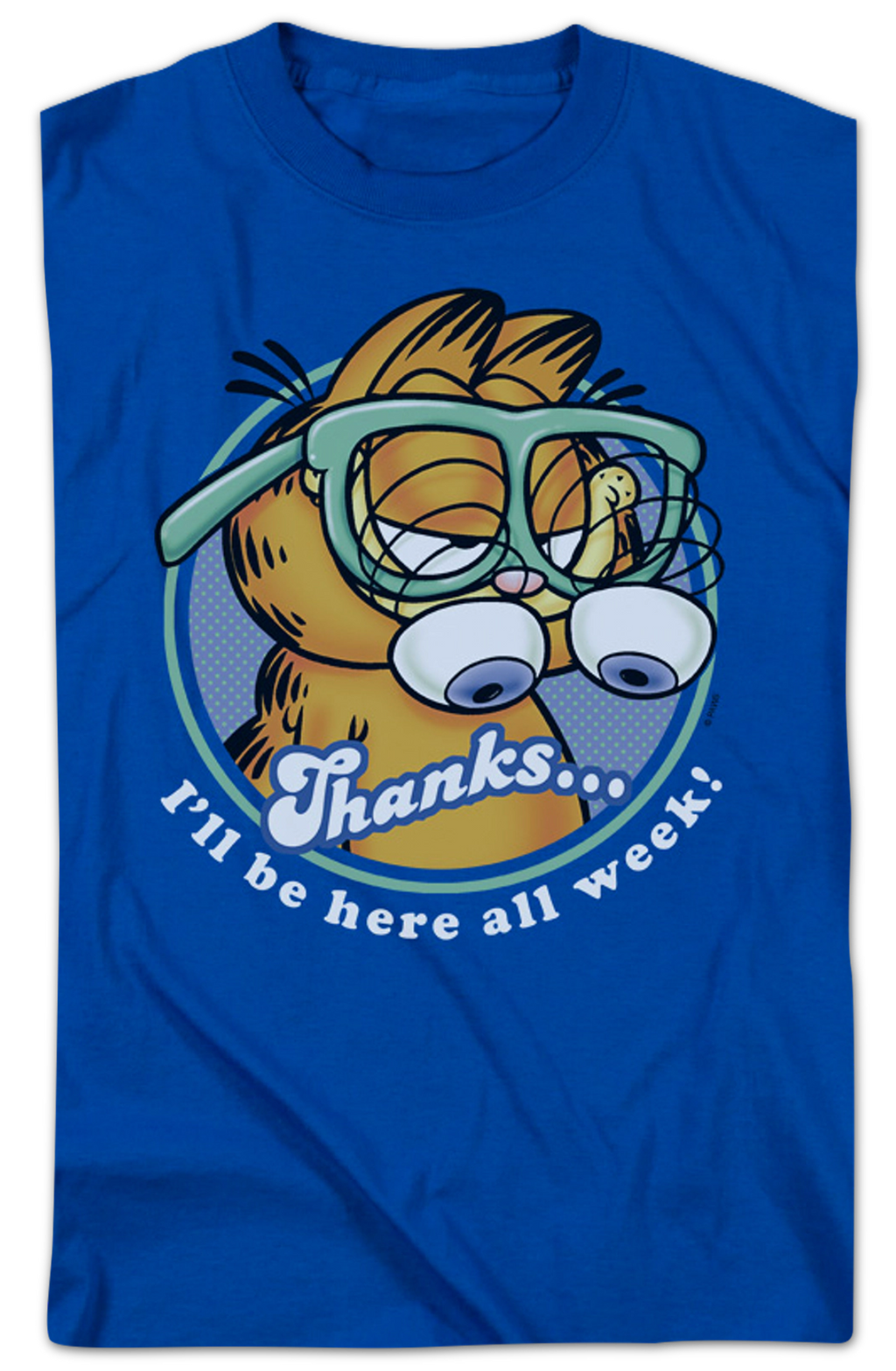 I'll Be Here All Week Garfield T-Shirt product image 2