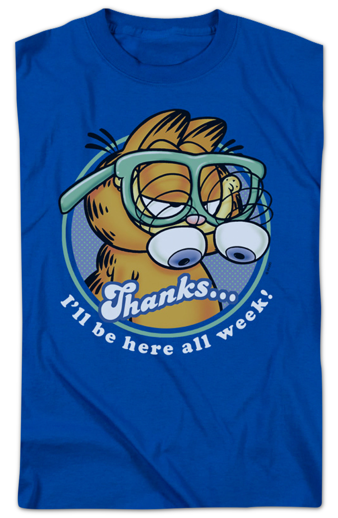 I'll Be Here All Week Garfield T-Shirt product image 2