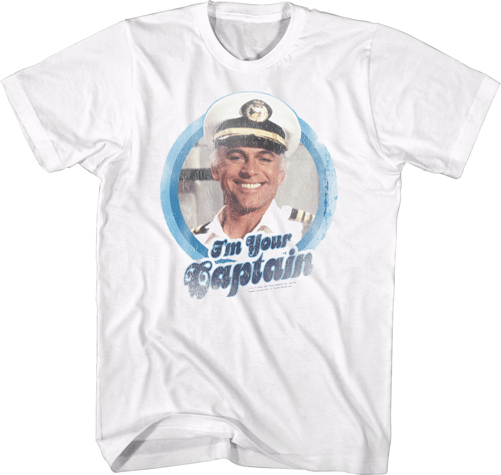I'm Your Captain Love Boat T-Shirt product image 1