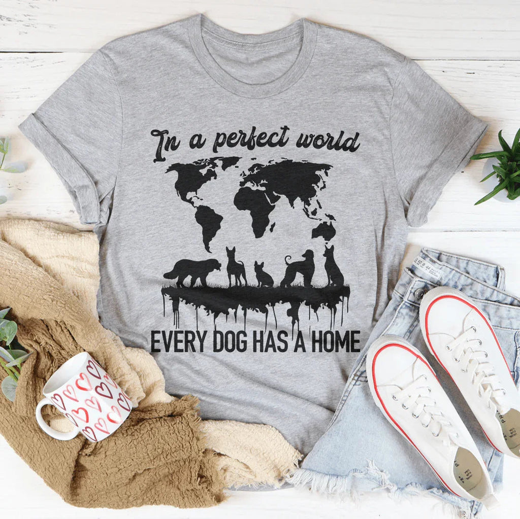 Heartfelt Rescue Advocate Top – "In A Perfect World Every product image 1