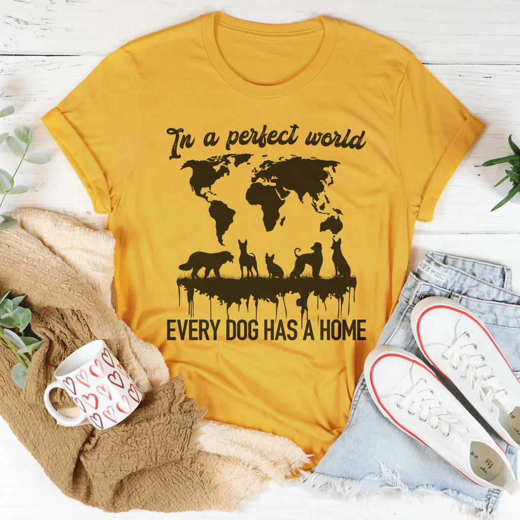Heartfelt Rescue Advocate Top – "In A Perfect World Every product image 4