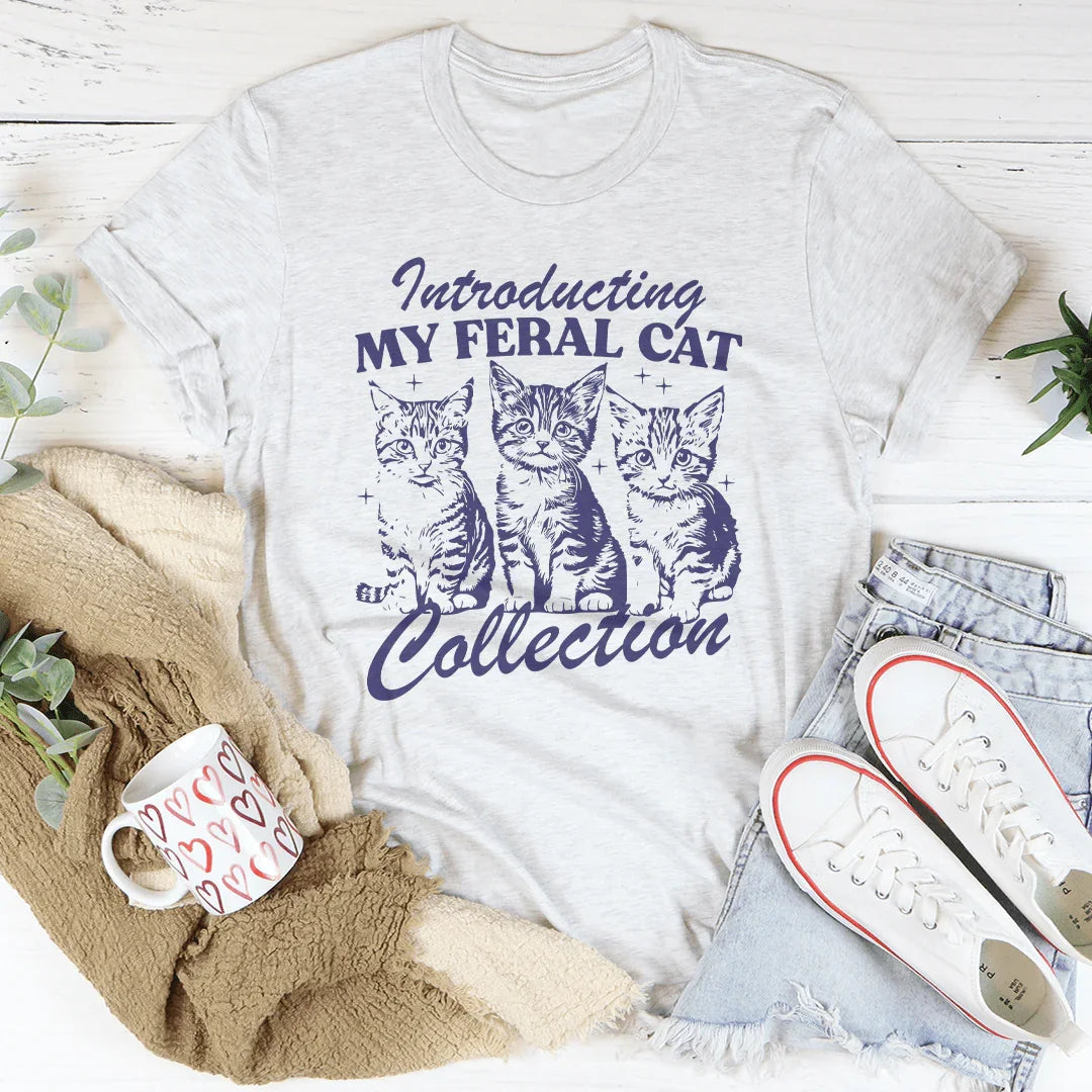 Introducting My Feral Cat Collection Tee product image 1