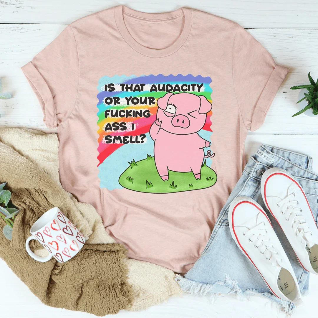 Is That Audacity Or Your F-cking A* I Smell Tee product image 4