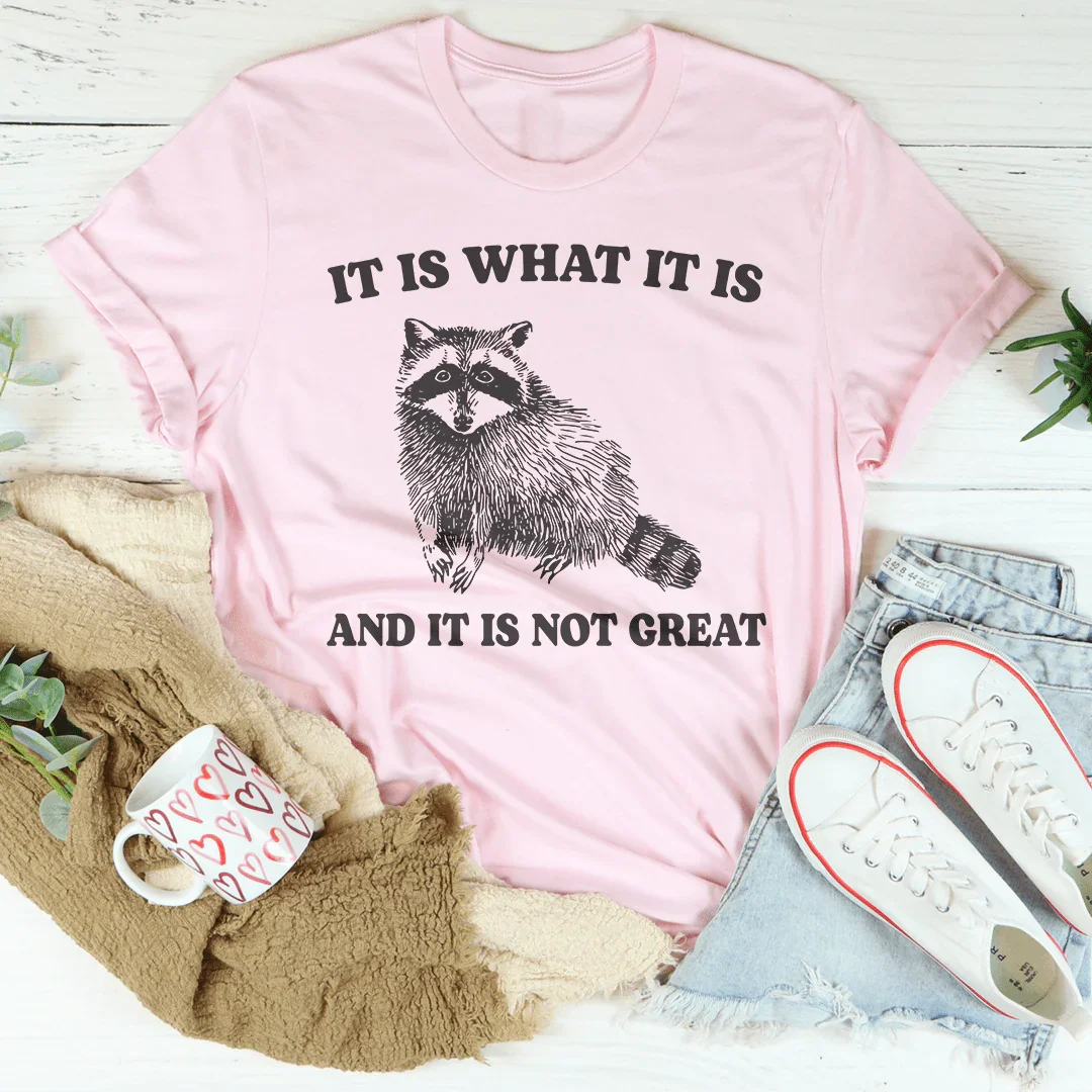 Relatable Cynical Reality Top – "It Is What It Is & It Is product image 1
