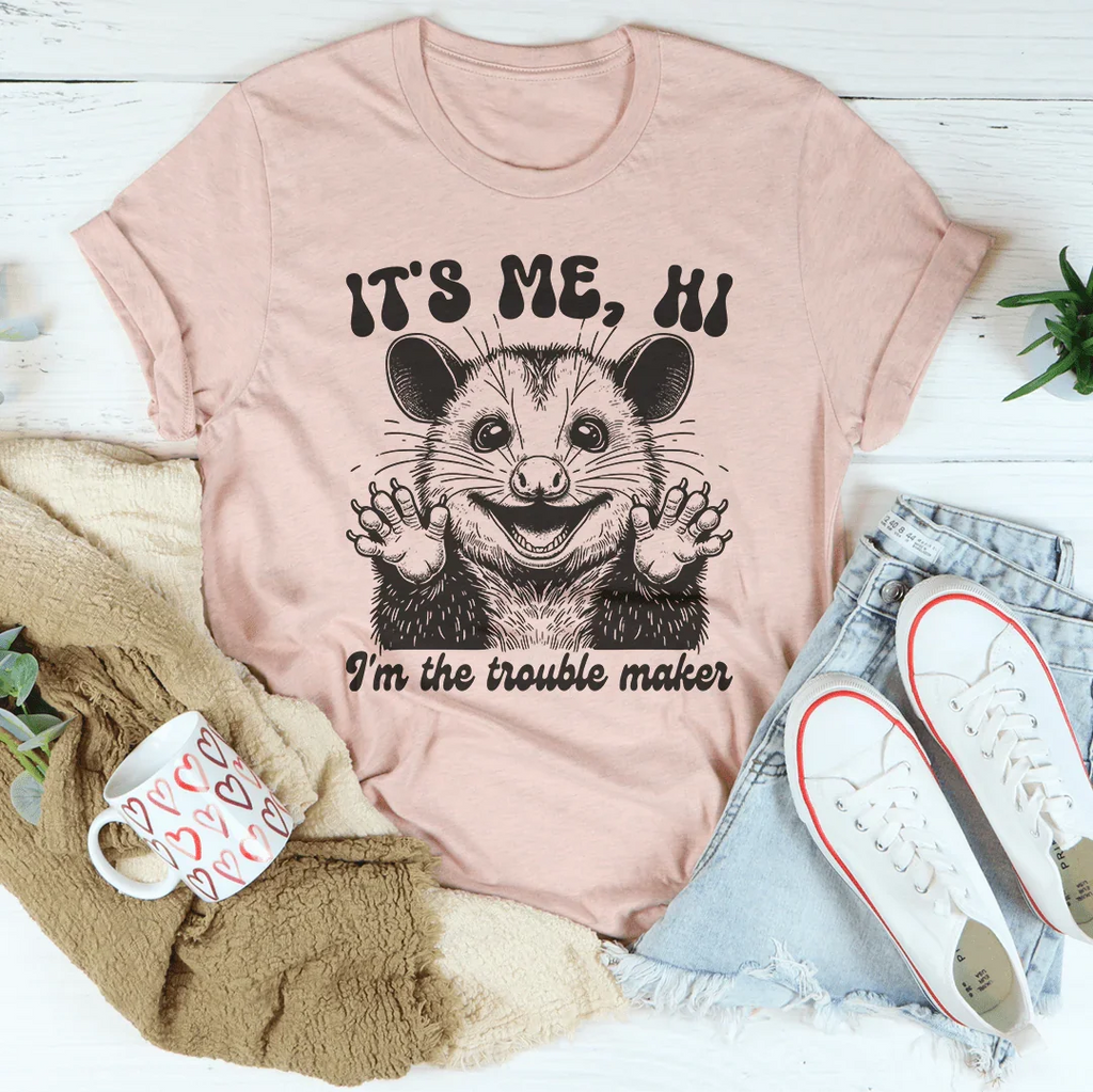 It's me Hi I'm The Trouble Maker Tee product image 2