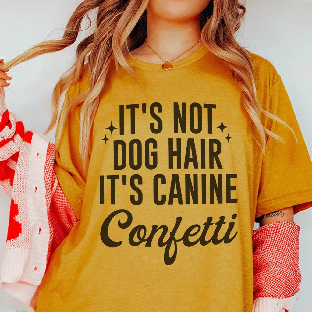It's Not Dog Hair Canine Confetti Tee product image 3