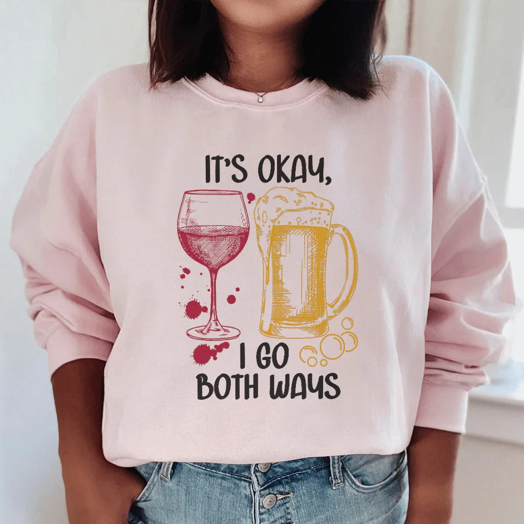 It's Ok I Go Both Ways Sweatshirt product image 2
