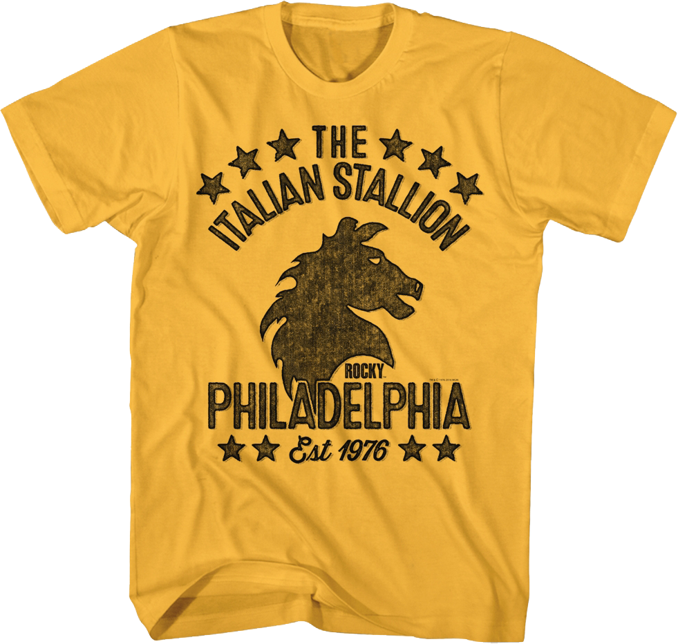 Italian Stallion Est. 1976 Rocky T-Shirt product image 1