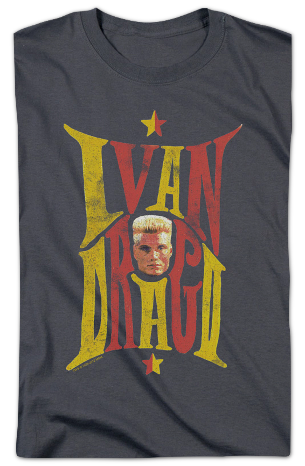 Ivan Drago Name And Face Rocky T-Shirt product image 2