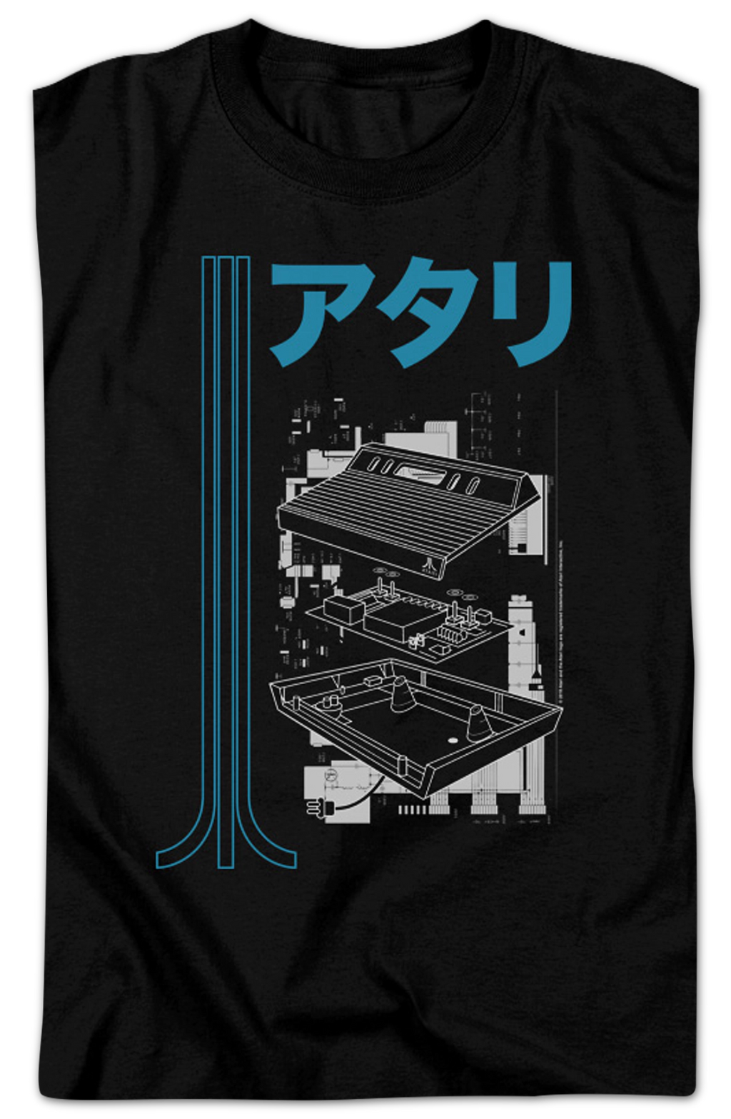 Japanese Schematic Atari T-Shirt product image 2