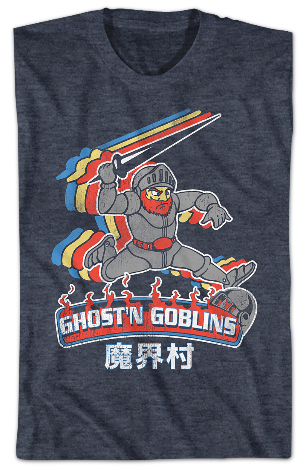Japanese Text Ghosts 'N Goblins T-Shirt product image 2