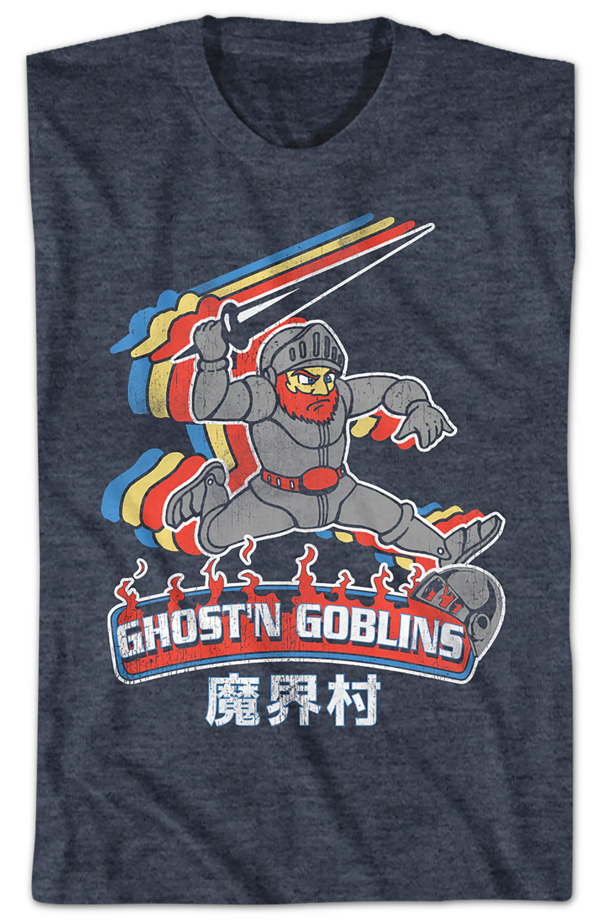 Japanese Text Ghosts 'N Goblins T-Shirt product image 2