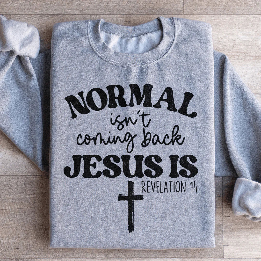 Jesus Is Coming Back Sweatshirt product image 3