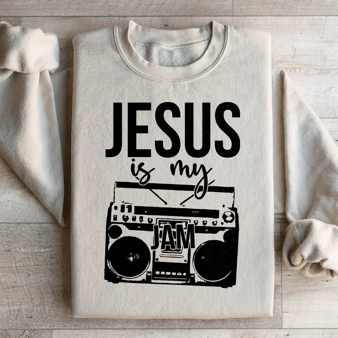 Jesus Is My Jam Sweatshirt product image 2