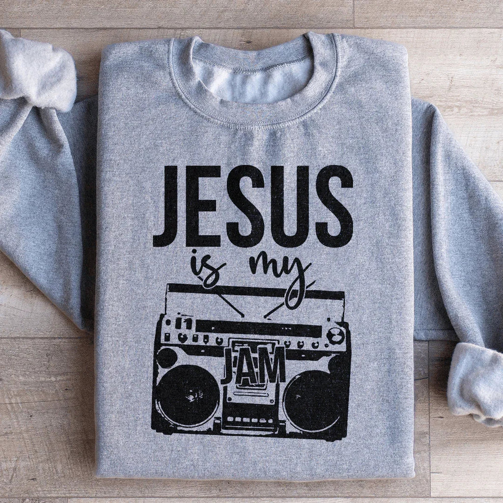 Jesus Is My Jam Sweatshirt product image 3