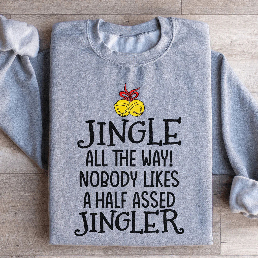Jingle All The Way Long Sleeve Sweatshirt product image 3