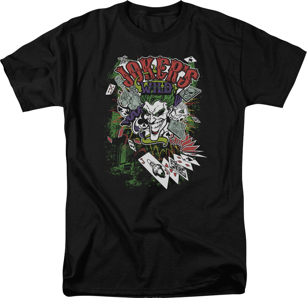 Joker's Wild DC Comics T-Shirt product image 1