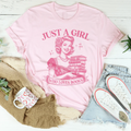 Just A Girl Who Loves Books Tee product image 1