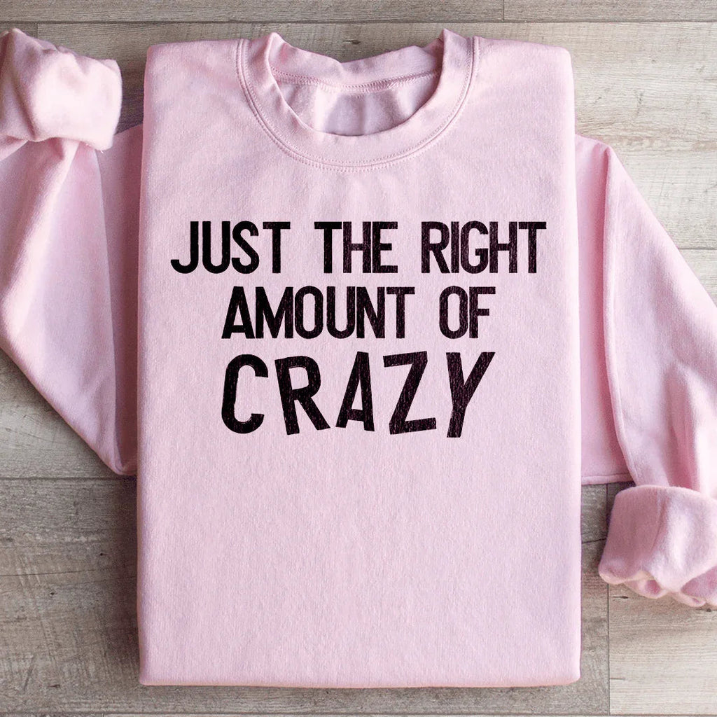 Just The Right Amount Of Crazy Sweatshirt product image 4
