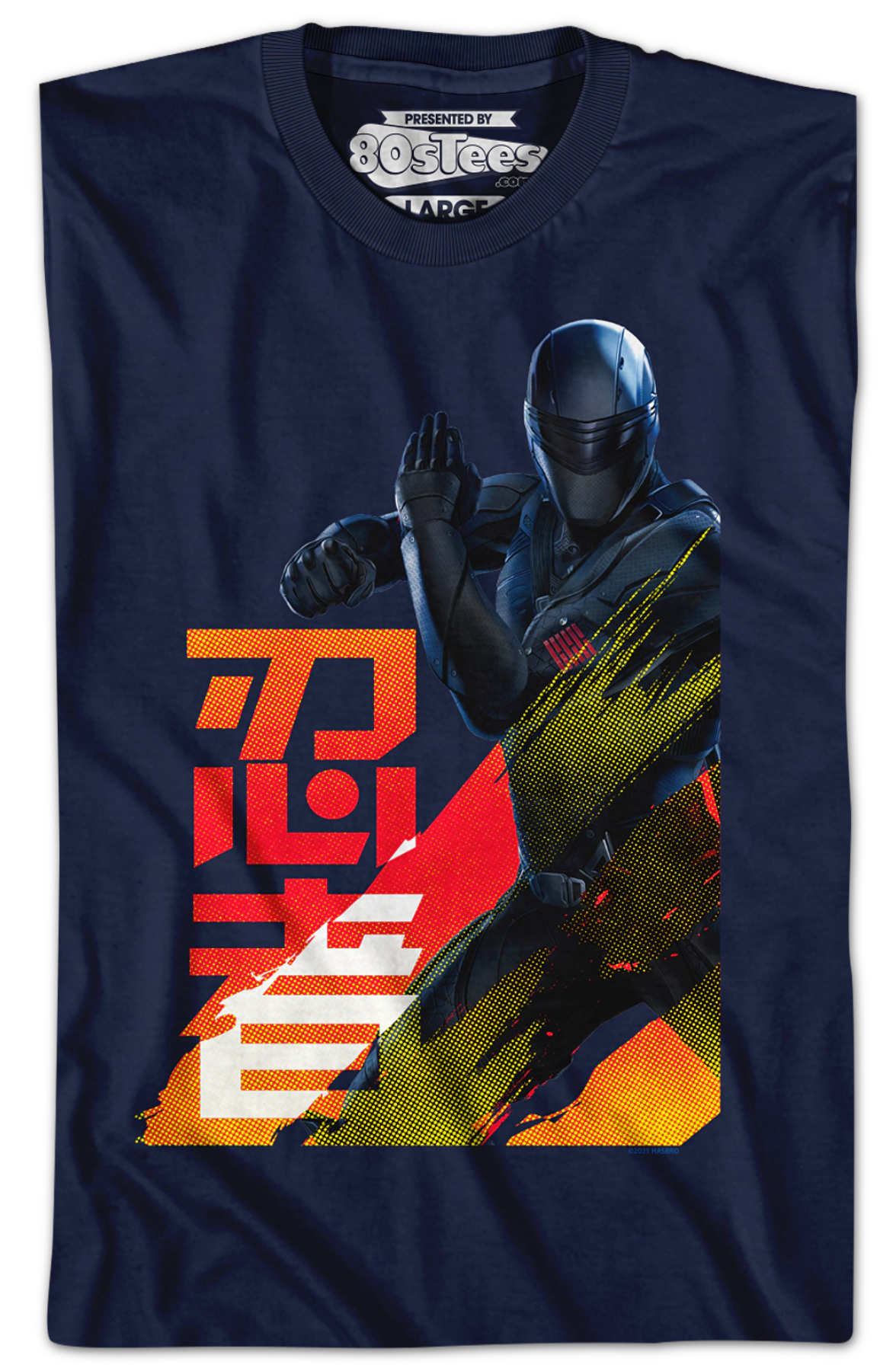 Kanji Snake Eyes GI Joe T-Shirt product image 2