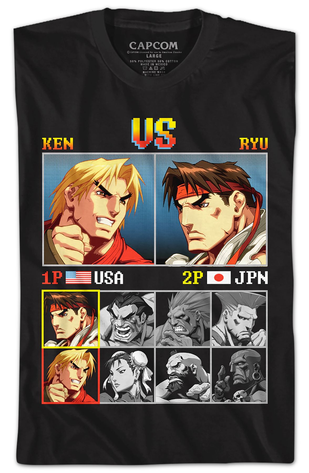 Ken vs Ryu Street Fighter T-Shirt product image 2