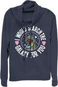 Ladies Boba Fett Search The Galaxy For You Star Wars Cowl product image 1